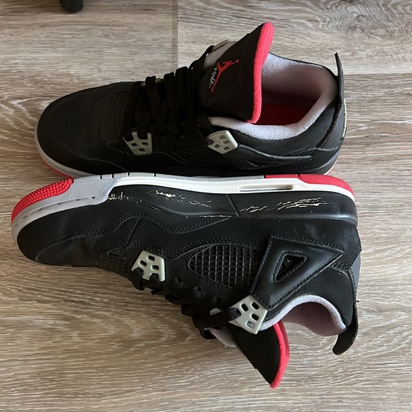 Jordan 4 Retro - Black Cement (2012) (GS) - Size 6.5Y - Picture 4 of 9